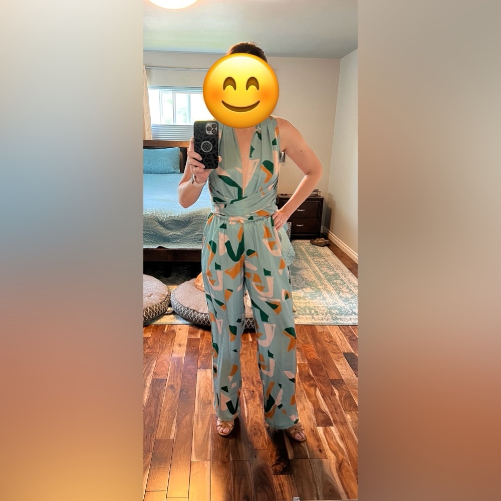 Diarrablu Tie Top Jumpsuit
